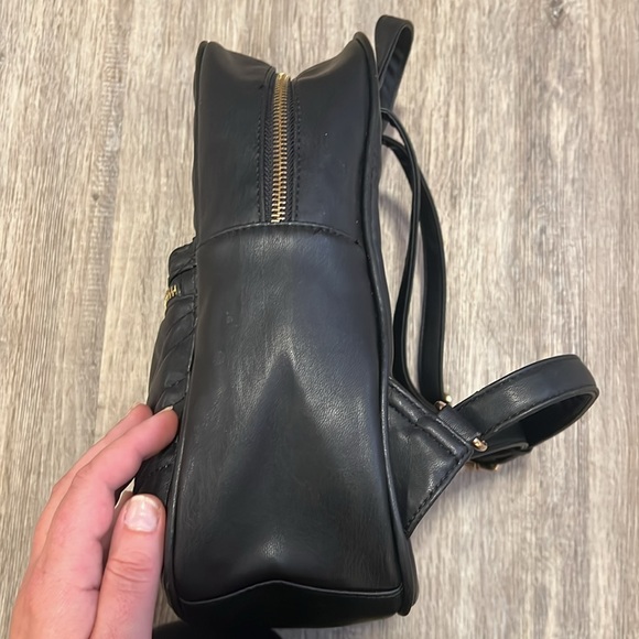 Badgley Mischka Faux Leather Back Pack - Picture 5 of 12